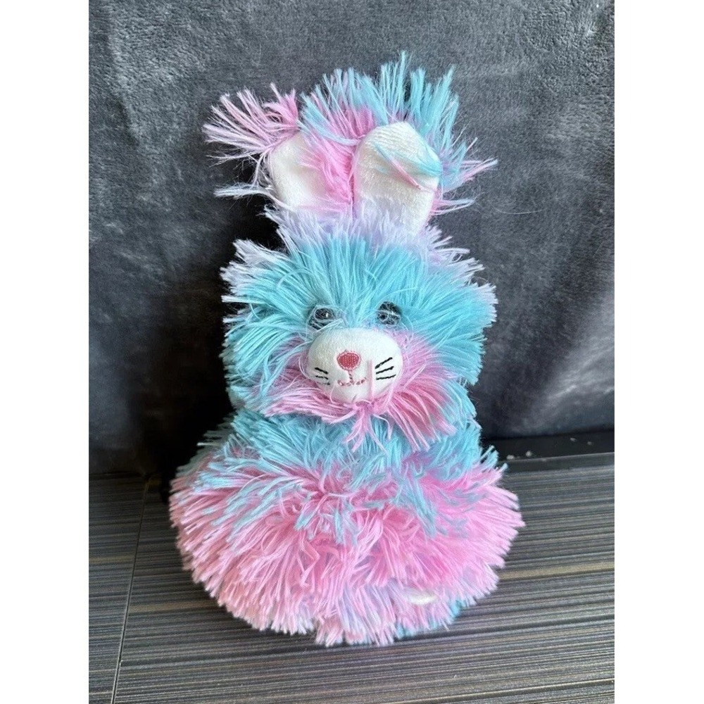Walmart Rainbow Easter Bunny‎ Rabbit Plush 10" 2021 Stuffed Animal Toy